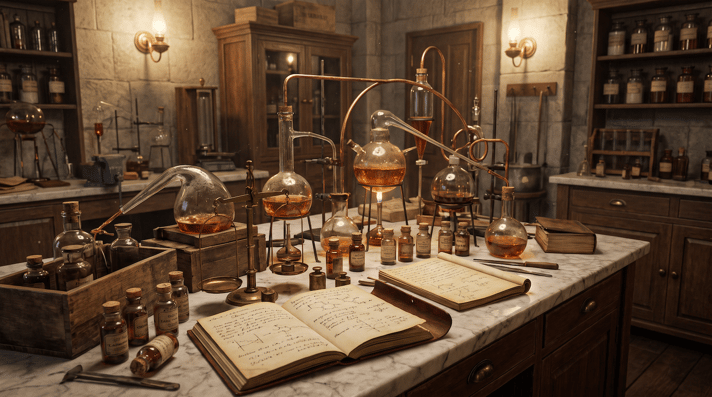5 • Ancien laboratoire d’un parfumeur • © La Plume 2026