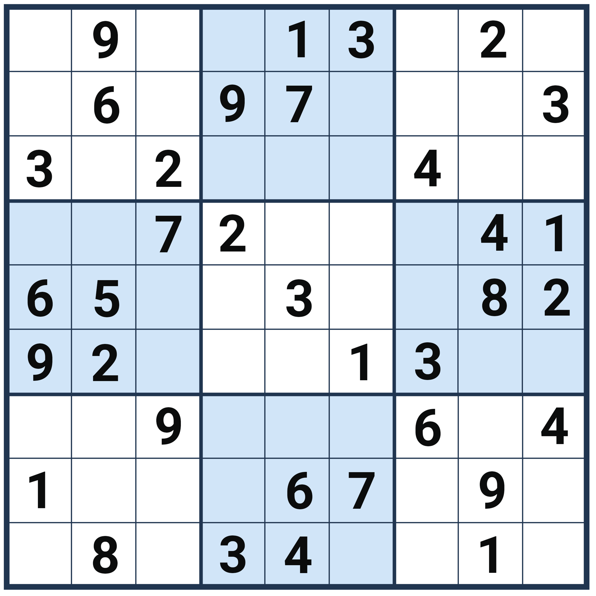 Sudoku 1 BLANCK