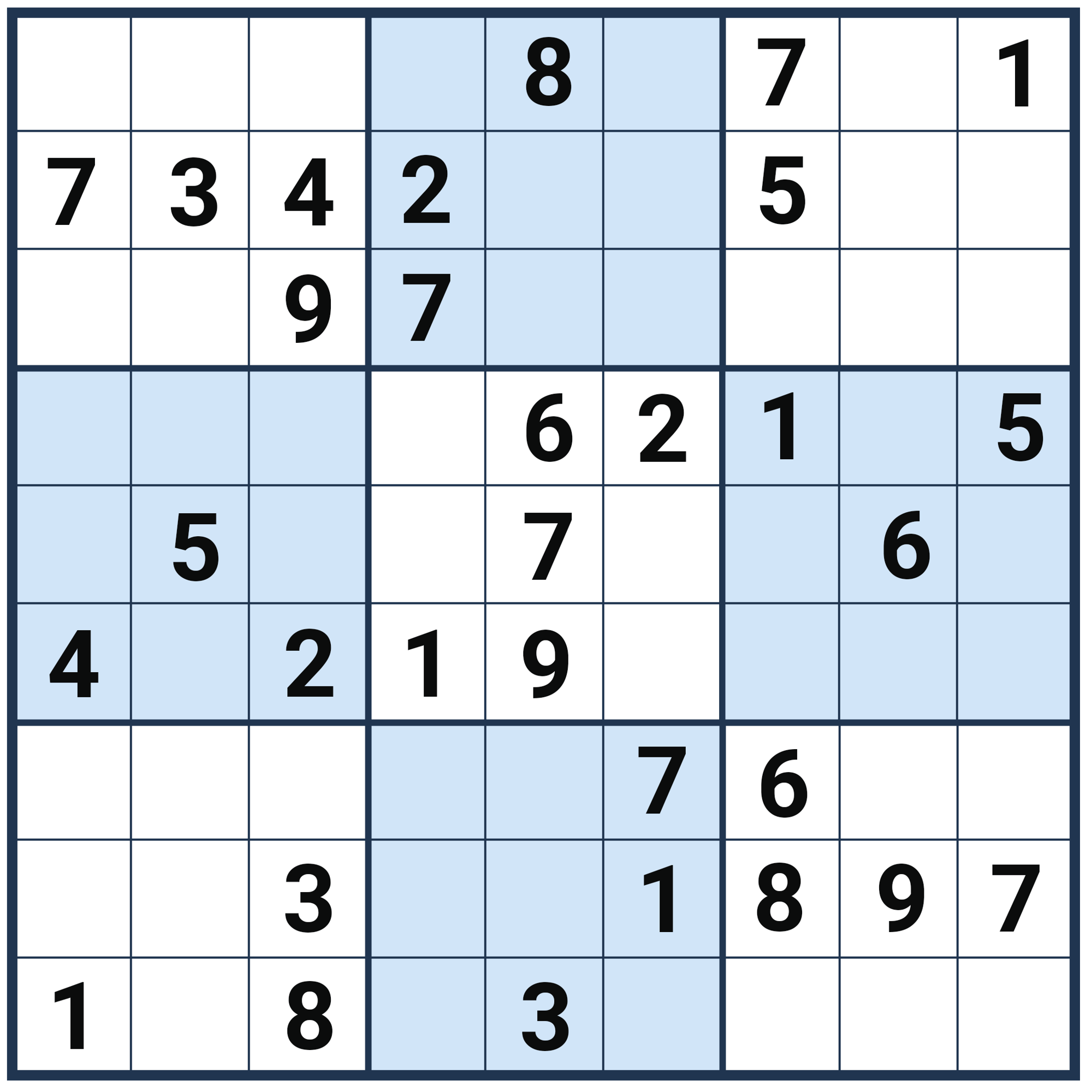 Sudoku 2 - blanck