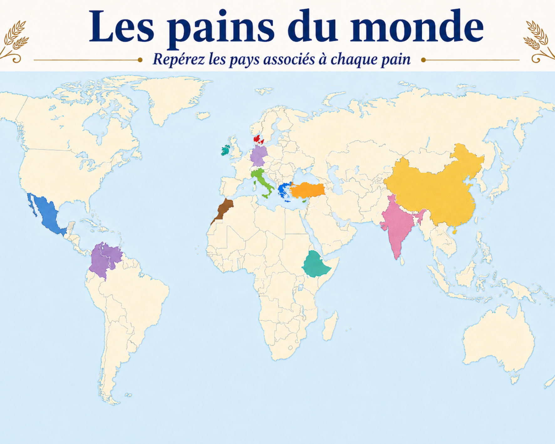 LES PAINS DU MONDE LES PAINS DU MONDE